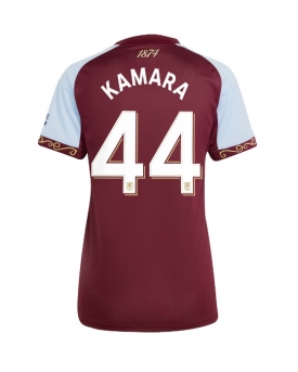 Billige Fotballdrakt Aston Villa Boubacar Kamara #44 Replika Hjemmedrakt Dame 2025-26 Kortermet Billige Fotballdrakt Aston Villa Boubacar Kamara #44 Replika Hjemmedrakt Dame 2025-26 Kortermet
